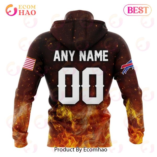 NFL Buffalo Bills – Personalized Honor Firefighters – First Responders 3D Hoodie