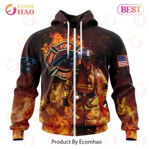 NFL Carolina Panthers – Personalized Honor Firefighters – First Responders 3D Hoodie