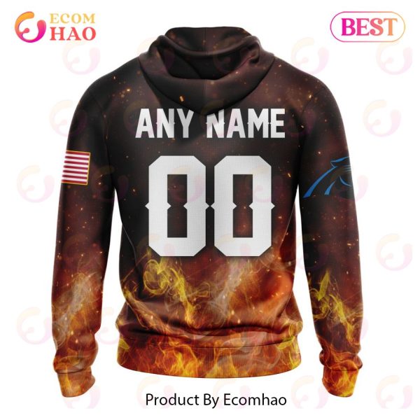 NFL Carolina Panthers – Personalized Honor Firefighters – First Responders 3D Hoodie