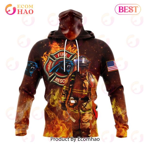 NFL Carolina Panthers – Personalized Honor Firefighters – First Responders 3D Hoodie