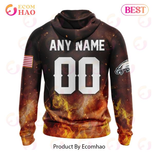 NFL Philadelphia Eagles – Personalized Honor Firefighters – First Responders 3D Hoodie