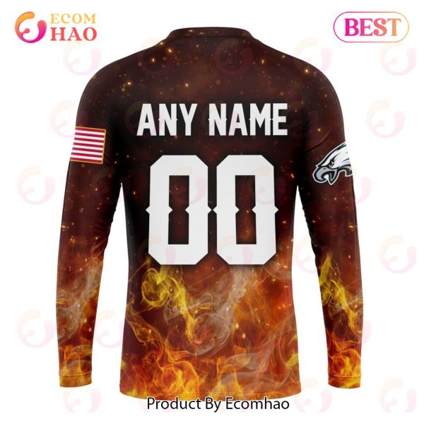NFL Philadelphia Eagles – Personalized Honor Firefighters – First Responders 3D Hoodie