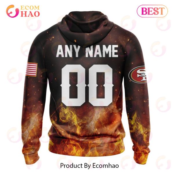 NFL San Francisco 49ers – Personalized Honor Firefighters – First Responders 3D Hoodie