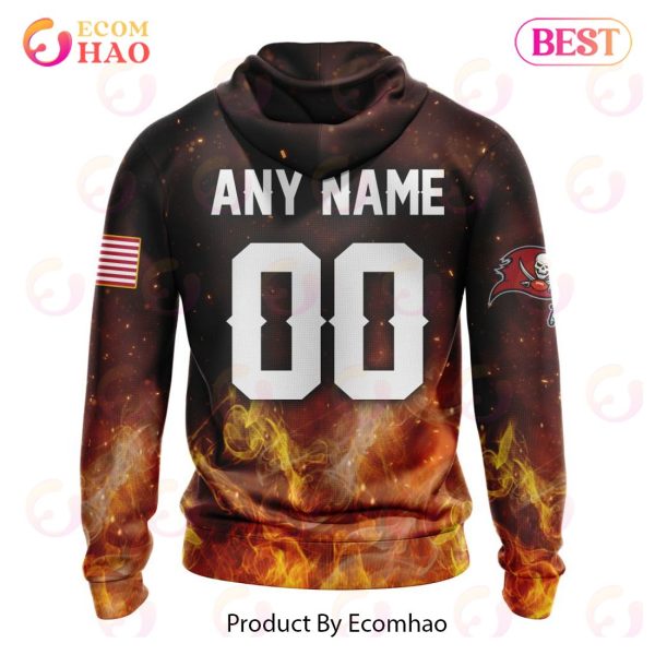 NFL Tampa Bay Buccaneers – Personalized Honor Firefighters – First Responders 3D Hoodie