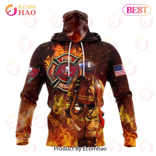 NFL Tampa Bay Buccaneers – Personalized Honor Firefighters – First Responders 3D Hoodie