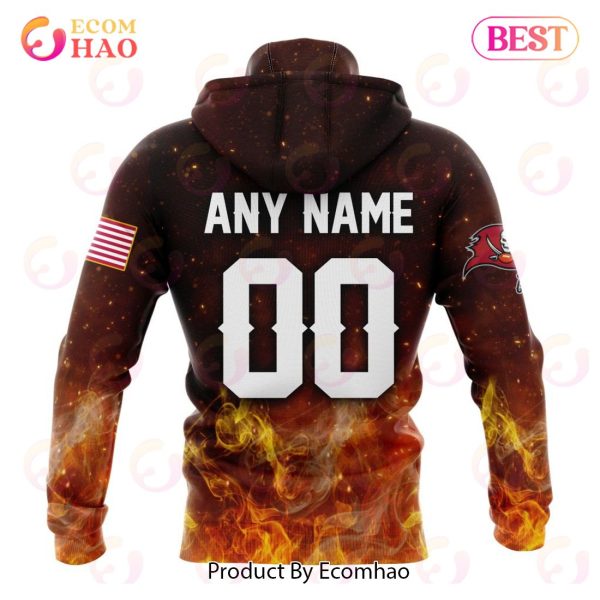 NFL Tampa Bay Buccaneers – Personalized Honor Firefighters – First Responders 3D Hoodie