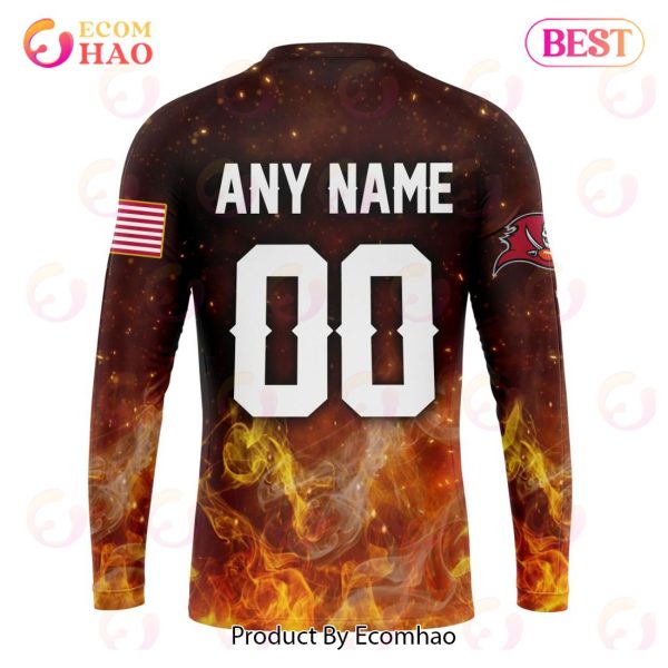 NFL Tampa Bay Buccaneers – Personalized Honor Firefighters – First Responders 3D Hoodie