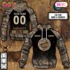 Personalized NRL South Sydney Rabbitohs Camouflage 3D Hoodie