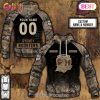 Personalized NRL St. George Illawarra Dragons Camouflage 3D Hoodie