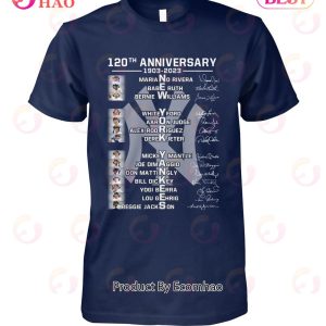 120th Anniversary New York Yankees T-Shirt