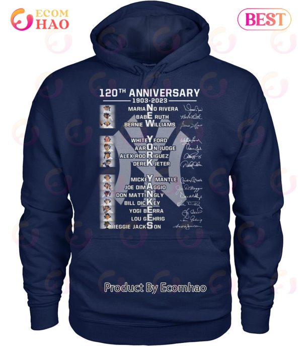 120th Anniversary New York Yankees T-Shirt