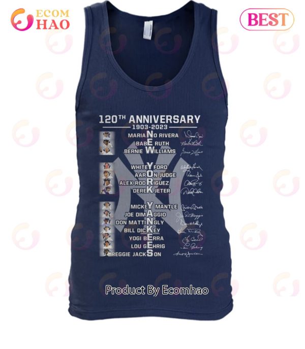 120th Anniversary New York Yankees T-Shirt