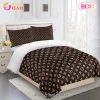 Louis Vuitton Comforter Set Beautiful Gray Black Duvet Cover Bedding Sets