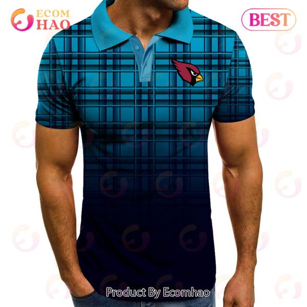 NFL Arizona Cardinals Polo Tartan Gradient