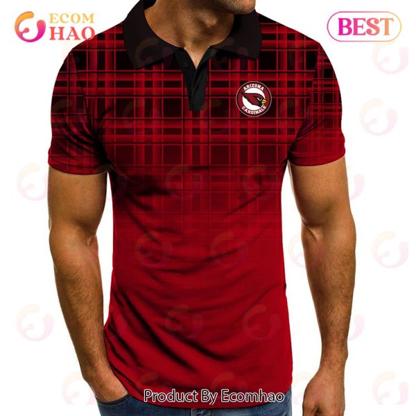 NFL Arizona Cardinals Polo Tartan Gradient V2