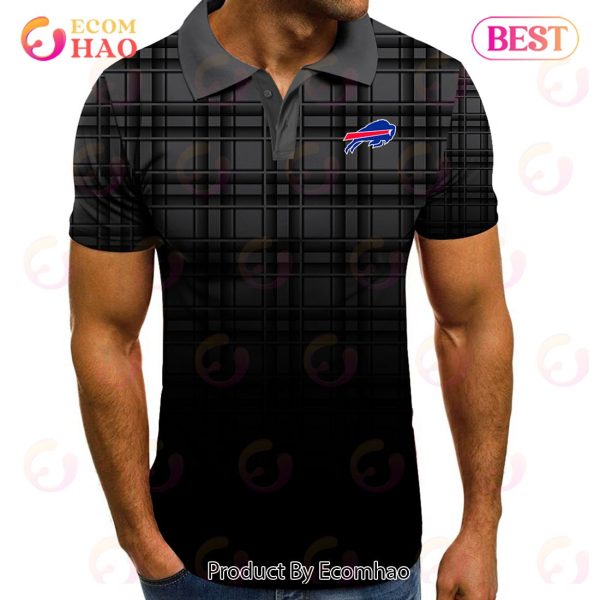 NFL Buffalo Bills Polo Tartan Gradient