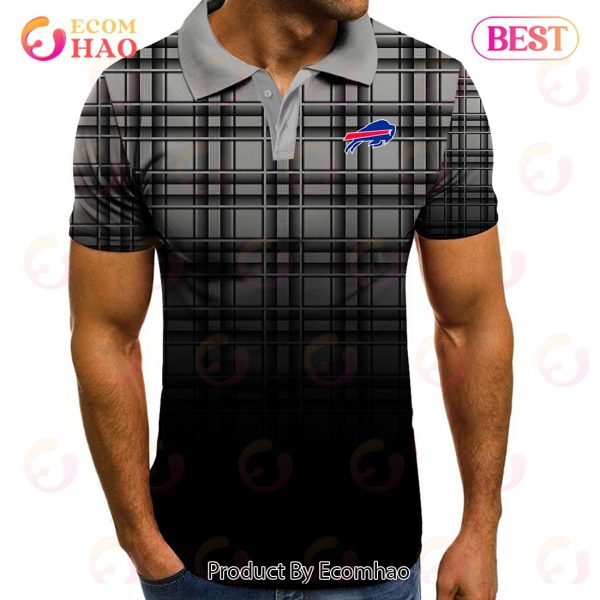 NFL Buffalo Bills Polo Tartan Gradient