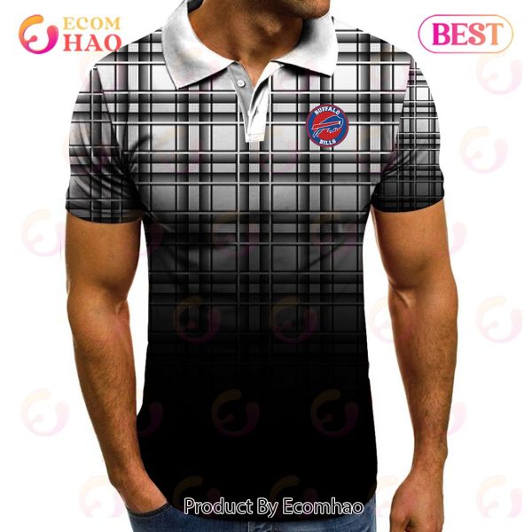 NFL Buffalo Bills Polo Tartan Gradient V2