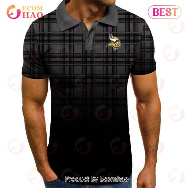 NFL Minnesota Vikings Polo Tartan Gradient
