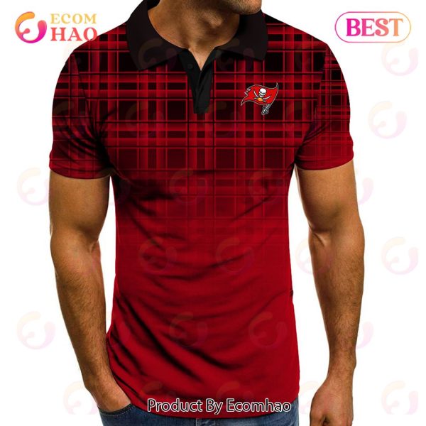 NFL Tampa Bay Buccaneers Polo Tartan Gradient