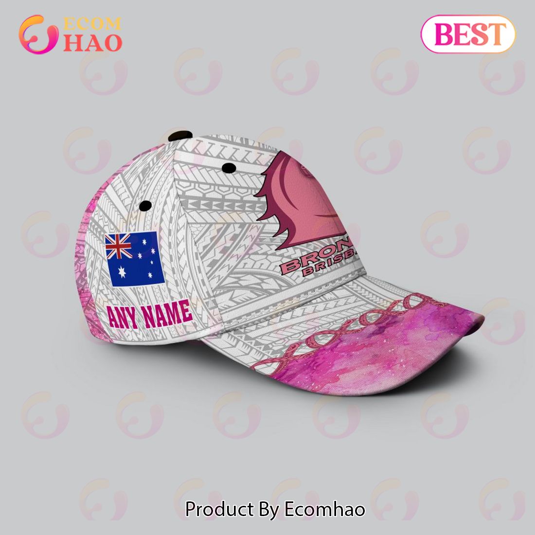 NRL Brisbane Broncos Specialized We Fights Again Cancer With Samoa Spirits Cap