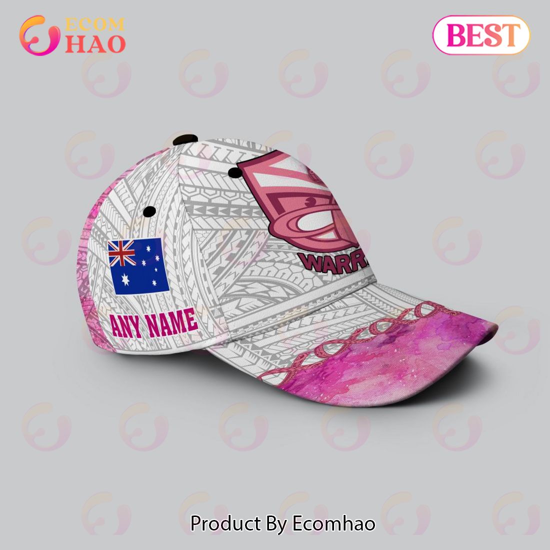 NRL New Zealand Warriors Specialized We Fights Again Cancer With Samoa Spirits Cap