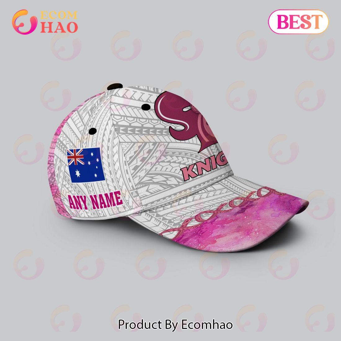 NRL Newcastle Knights Specialized We Fights Again Cancer With Samoa Spirits Cap