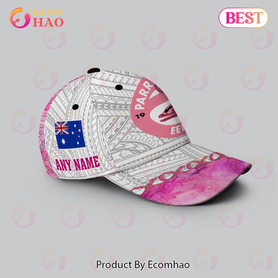 NRL Parramatta Eels Specialized We Fights Again Cancer With Samoa Spirits Cap