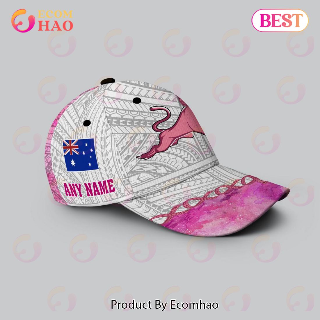 NRL Penrith Panthers Specialized We Fights Again Cancer With Samoa Spirits Cap