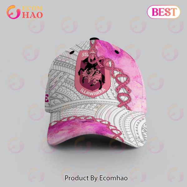 NRL St. George Illawarra Dragons Specialized We Fights Again Cancer With Samoa Spirits Cap