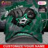 Custom Name NHL Columbus Blue Jackets Skull Cap