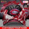 Custom Name NHL Minnesota Wild Skull Cap