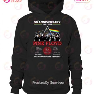 58th Anniversary 1965 – 2023 Pink Ployd Thank You For The Memories T-Shirt