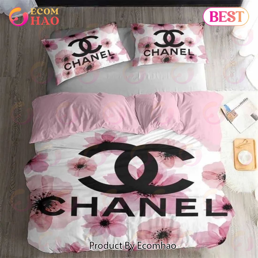 Chanel Inspired Bed Set  BoujeeBedBath