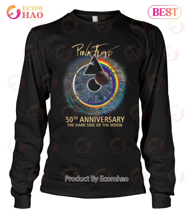 Pink Ployd 50th Anniversary The Dark Side Of The Moon T-Shirt