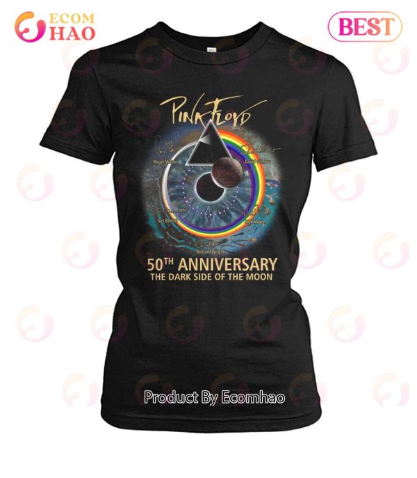 Pink Ployd 50th Anniversary The Dark Side Of The Moon T-Shirt