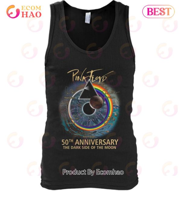 Pink Ployd 50th Anniversary The Dark Side Of The Moon T-Shirt