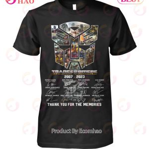Transformers 2007 – 2023 Thank You For The Memories T-Shirt