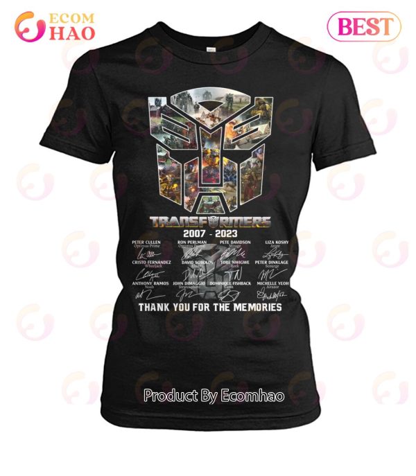 Transformers 2007 – 2023 Thank You For The Memories T-Shirt