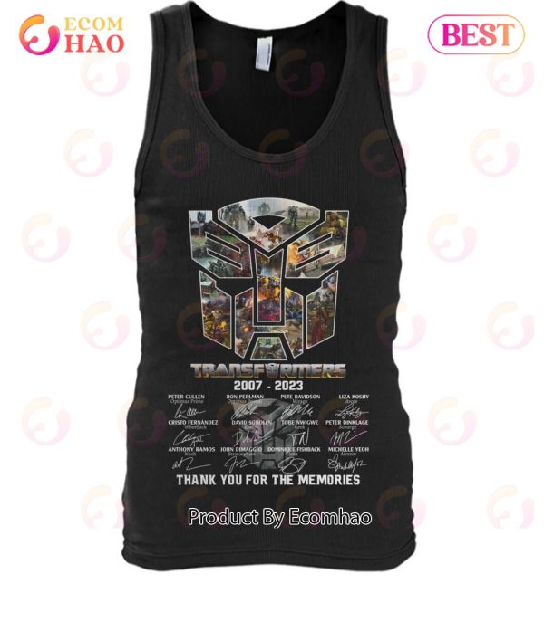 Transformers 2007 – 2023 Thank You For The Memories T-Shirt