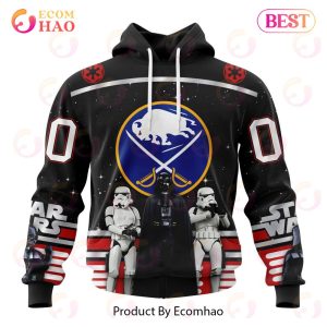 NHL Buffalo Sabres Special Star Wars Design May The 4th Be With You 3D Hoodie