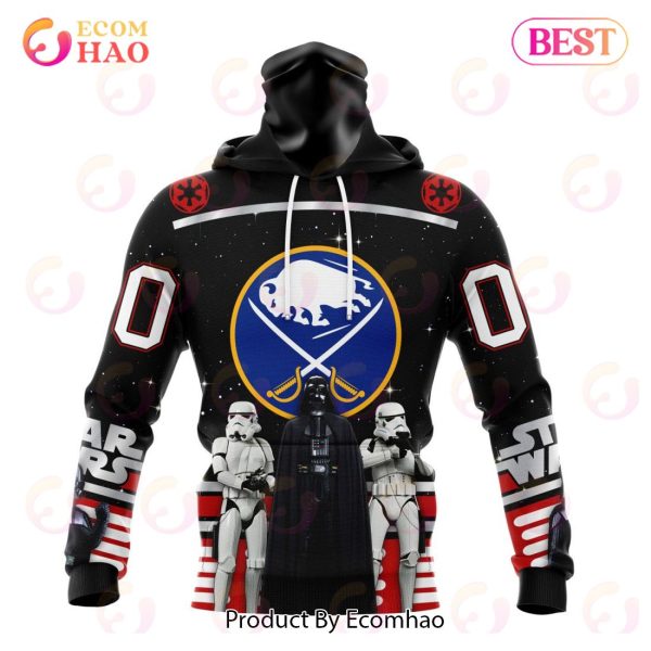 NHL Buffalo Sabres Special Star Wars Design May The 4th Be With You 3D Hoodie