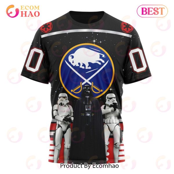 NHL Buffalo Sabres Special Star Wars Design May The 4th Be With You 3D Hoodie