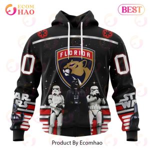 NHL Florida Panthers Special Star Wars Design May The 4th Be With You 3D Hoodie