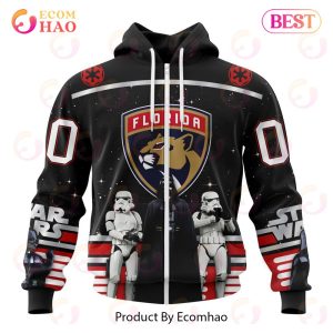 NHL Florida Panthers Special Star Wars Design May The 4th Be With You 3D Hoodie