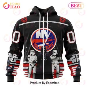 NHL New York Islanders Special Star Wars Design May The 4th Be With You 3D Hoodie