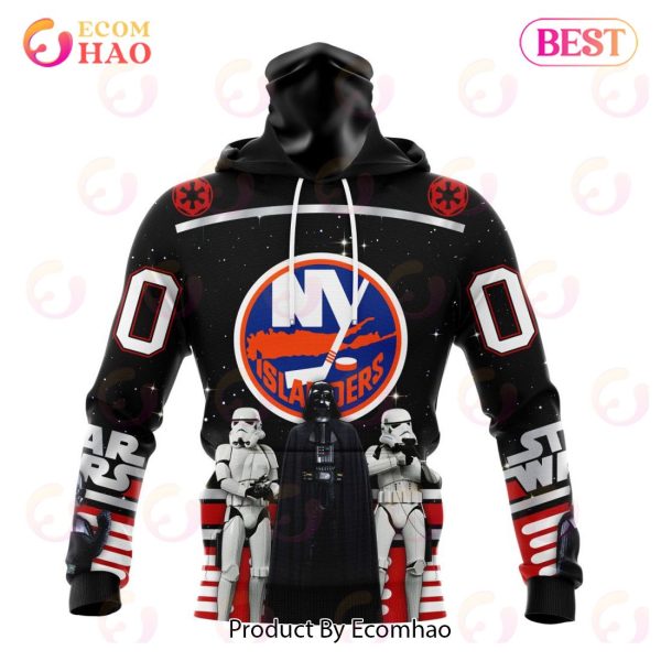 NHL New York Islanders Special Star Wars Design May The 4th Be With You 3D Hoodie
