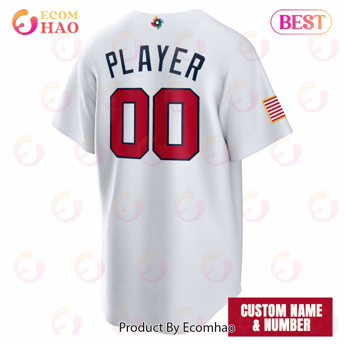 Fan Made Personalized USA Baseball 2023 World Baseball Classic