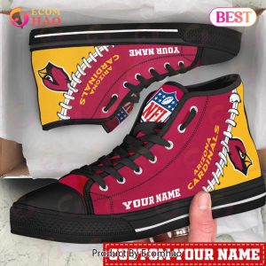 NFL Arizona Cardinals Custom Your Name High Top Shoes