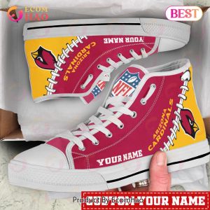 NFL Arizona Cardinals Custom Your Name High Top Shoes